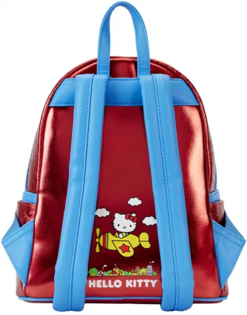 Mini sac à dos Métallique Hello Kitty 50ème Anniversaire Loungefly