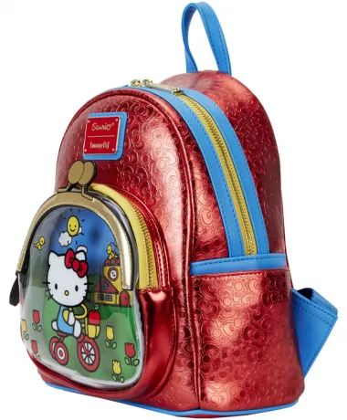 Mini sac à dos Métallique Hello Kitty 50ème Anniversaire Loungefly