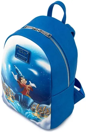 Mini sac à dos Mickey Mouse l&#039;Apprenti Sorcier Loungefly