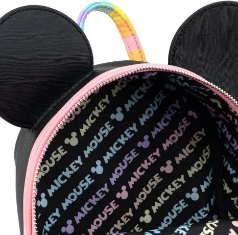 Mini sac à dos Mickey Arc-en-ciel Pastel Cosplay Loungefly