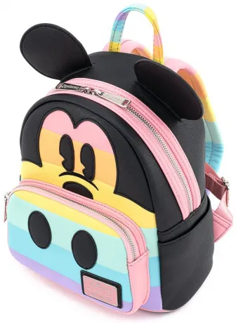 Mini sac à dos Mickey Arc-en-ciel Pastel Cosplay Loungefly