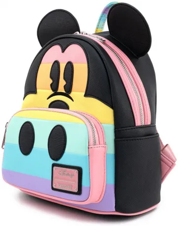 Mini sac à dos Mickey Arc-en-ciel Pastel Cosplay Loungefly