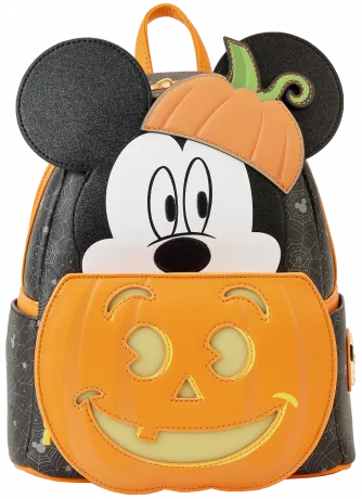 Mini sac à dos Mickey Citrouille Light Up Cosplay Loungefly