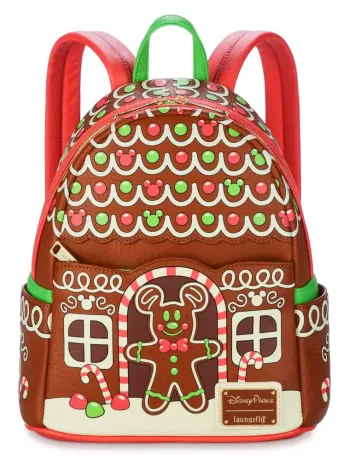 Mini sac à dos Mickey en pain d&#039;épices Loungefly