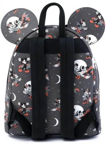 Mini sac à dos Mickey Vampire et Minnie Mouse Sorcière Halloween Loungefly