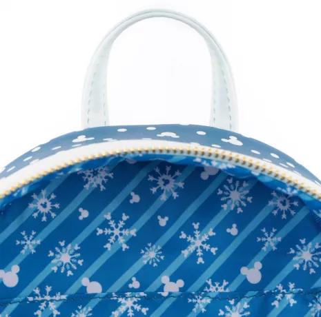 Mini sac à dos Boule à Neige Mickey et Minnie Mouse Loungefly