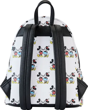 Mini sac à dos Mickey et Minnie Mouse Classique Impression Intégrale Loungefly