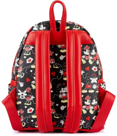 Mini sac à dos Mickey et Minnie Mouse Mains en Cœur Loungefly