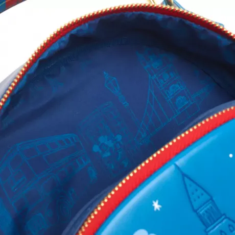 Mini sac à dos Mickey et Minnie Ville de Londres Loungefly