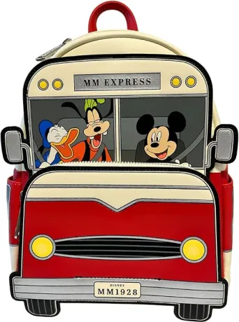 Mini sac à dos Mickey et ses amis Bus Road Trip Loungefly