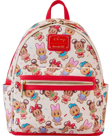 Mini sac à dos Mickey et ses Amis en pain d&#039;épices avec Serre-Tête Loungefly