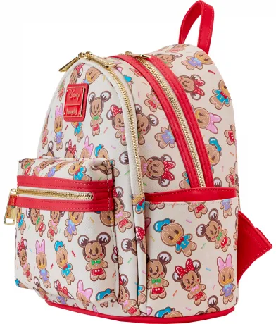 Mini sac à dos Mickey et ses Amis en pain d&#039;épices avec Serre-Tête Loungefly
