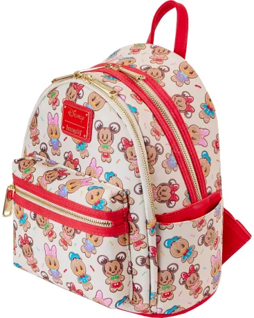 Mini sac à dos Mickey et ses Amis en pain d&#039;épices avec Serre-Tête Loungefly