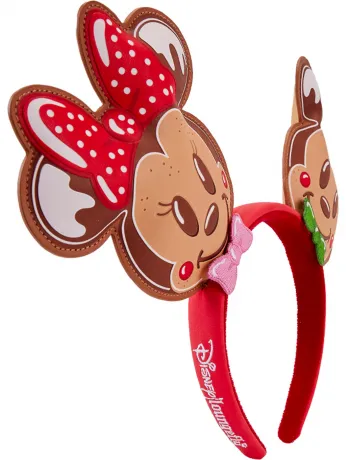 Mini sac à dos Mickey et ses Amis en pain d&#039;épices avec Serre-Tête Loungefly