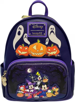 Mini sac à dos Mickey et ses Amis Halloween Glow Loungefly