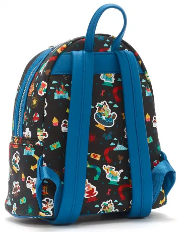 Mini sac à dos Mickey et ses Amis s&#039;amuse dans le Parc Loungefly