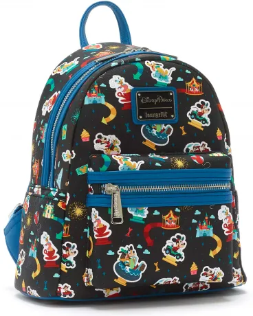 Mini sac à dos Mickey et ses Amis s&#039;amuse dans le Parc Loungefly