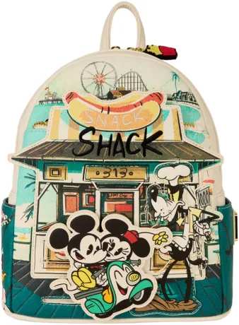 Mini sac à dos Mickey et ses Amis Snack Shack Loungefly