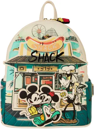 Mini sac à dos Mickey et ses Amis Snack Shack Loungefly