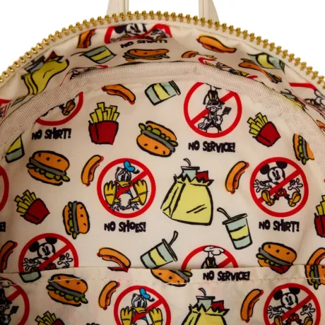 Mini sac à dos Mickey et ses Amis Snack Shack Loungefly