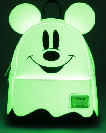 Mini sac à dos Mickey Fantôme Glow Loungefly