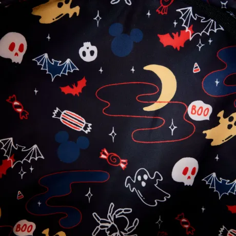 Mini sac à dos Mickey &amp; Minnie Chauve-souris Glow Loungefly