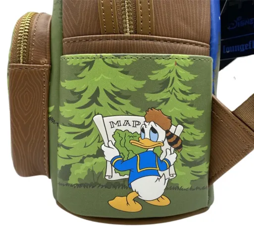 Mini sac à dos Mickey Mouse, Minnie, et leurs Amis Scène Camping Glow Loungefly