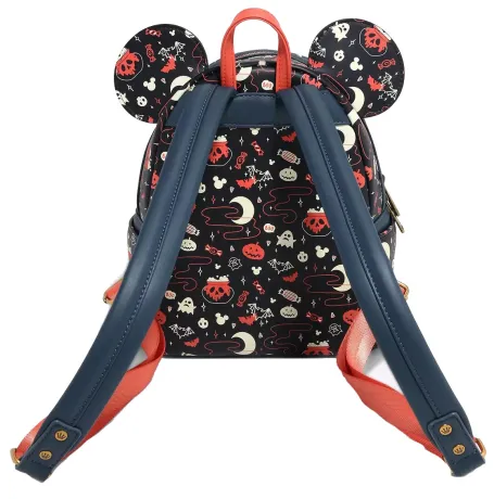 Mini sac à dos Mickey &amp; Minnie Halloween Glow Loungefly