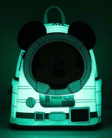 Mini sac à dos Mickey Mouse Astronaute Cosplay Glow Loungefly