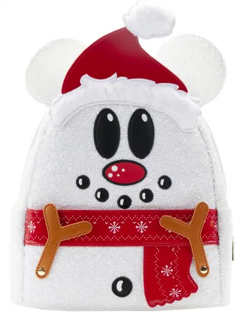 Mini sac à dos Bonhomme de Neige Mickey Mouse Sequin Cosplay Loungefly
