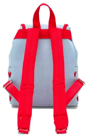 Mini sac à dos Mickey Mouse Cerises Denim Loungefly