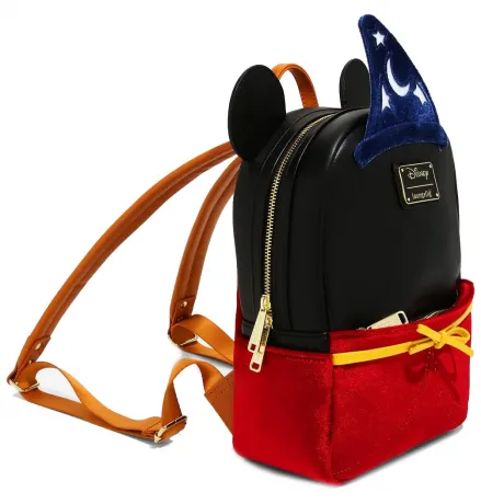 Mini sac à dos Mickey Mouse Cosplay l&#039;Apprenti Sorcier Light-Up Loungefly