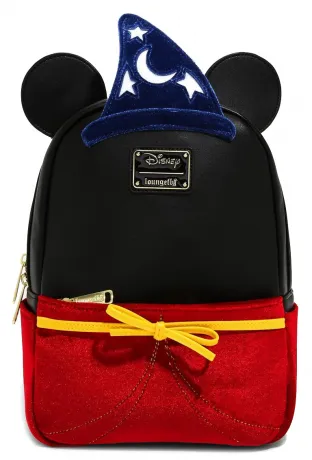 Mini sac à dos Mickey Mouse Cosplay l&#039;Apprenti Sorcier Light-Up Loungefly