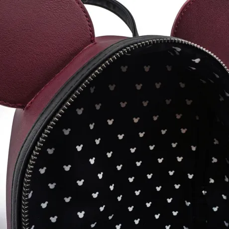 Mini sac à dos Minnie Mouse Marron Matelassé Loungefly