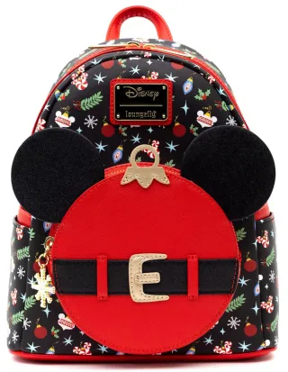 Mini sac à dos Mickey Mouse Décorations de Noël Loungefly