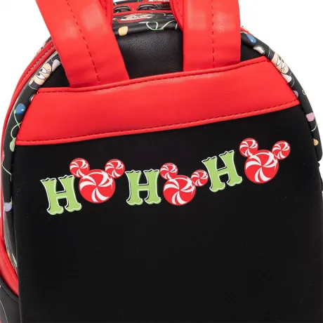Mini sac à dos Mickey Mouse et ses Amis Guirlandes de Noël Glow Loungefly