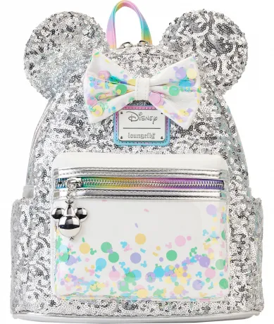 Mini sac à dos Mickey Mouse Fête d&#039;Anniversaire Sequin Loungefly
