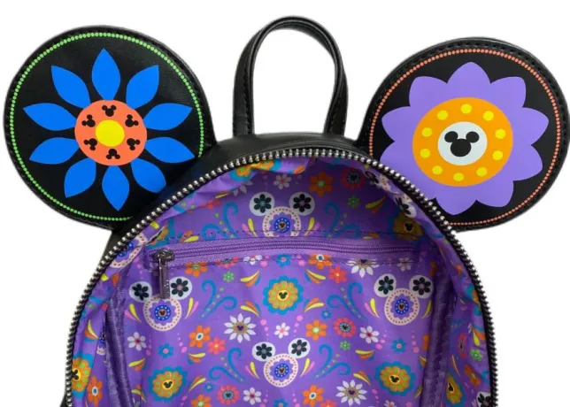 Mini sac à dos Mickey Mouse Jour des morts Crâne de Sucre Cosplay Loungefly