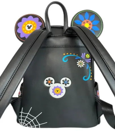 Mini sac à dos Mickey Mouse Jour des morts Crâne de Sucre Cosplay Loungefly
