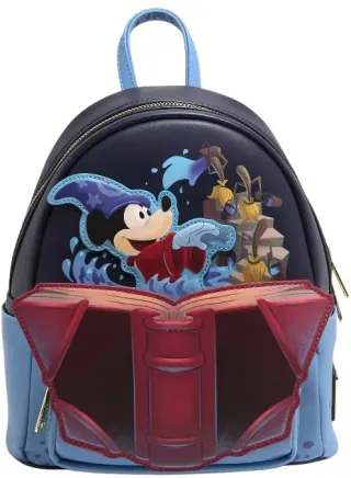 Mini sac à dos Mickey Mouse l&#039;Apprenti Sorcier Loungefly