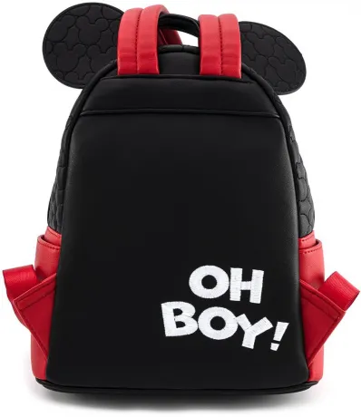 Mini sac à dos Mickey Mouse &quot;Oh Boy!&quot; Cosplay Matelassé Loungefly