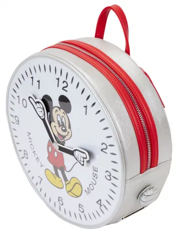 Mini sac à dos Mickey Mouse Montre Vintage Figural Loungefly