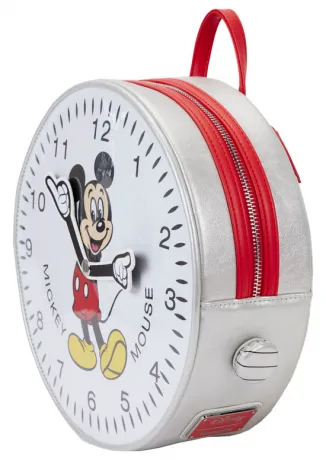Mini sac à dos Mickey Mouse Montre Vintage Figural Loungefly