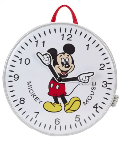 Mini sac à dos Mickey Mouse Montre Vintage Figural Loungefly