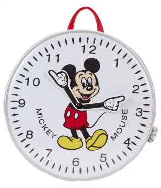 Mini sac à dos Mickey Mouse Montre Vintage Figural Loungefly