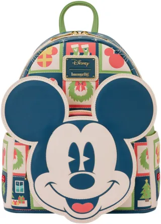 Mini sac à dos Mickey Mouse Noël Loungefly