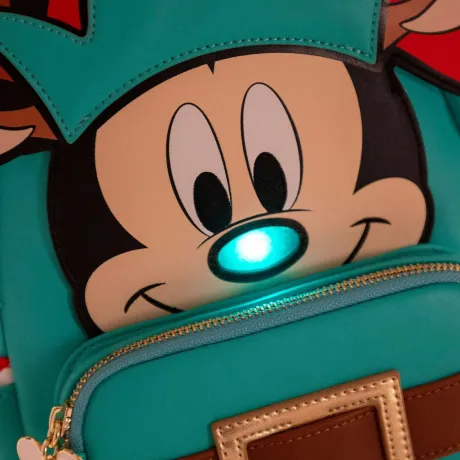 Mini sac à dos Mickey Mouse Renne Cosplay Light Up Loungefly