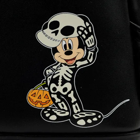 Mini sac à dos Squelette Mickey Mouse Glow Loungefly
