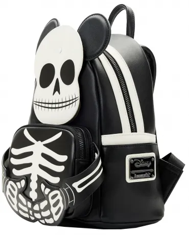 Mini sac à dos Squelette Mickey Mouse Glow Loungefly
