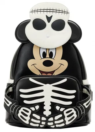 Mini sac à dos Squelette Mickey Mouse Glow Loungefly